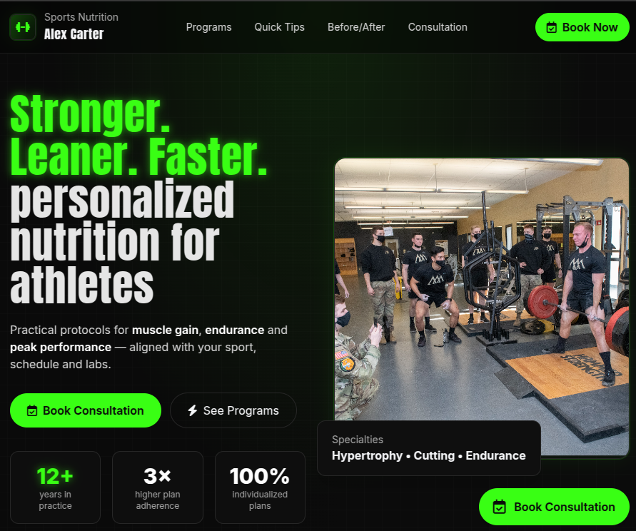 Fitness Coaching